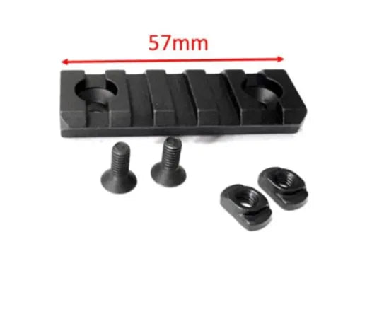 PICATINNY PERMA RAIL 57MM WITH MLOK NUT SET - NeonSales {{ shop.shopifyCountryName }}