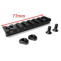 PICATINNY PERMA RAIL 77MM WITH M-LOK NUT SET - NeonSales {{ shop.shopifyCountryName }}