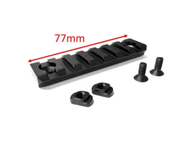 PICATINNY PERMA RAIL 77MM WITH M-LOK NUT SET - NeonSales {{ shop.shopifyCountryName }}