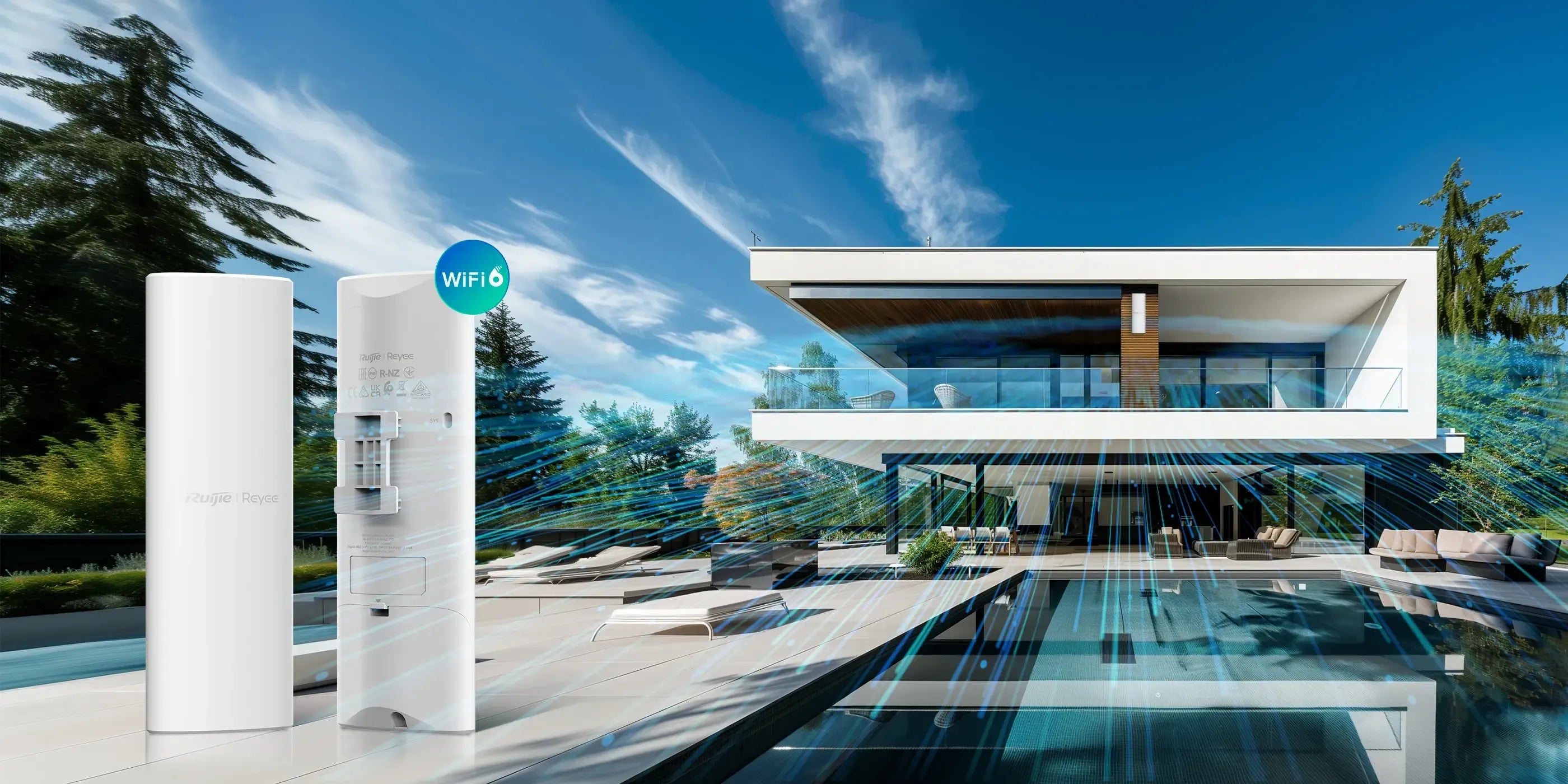 RUIJIE RG-RAP62-OD ACCESS POINT-AX3000 WIFI6 IP6