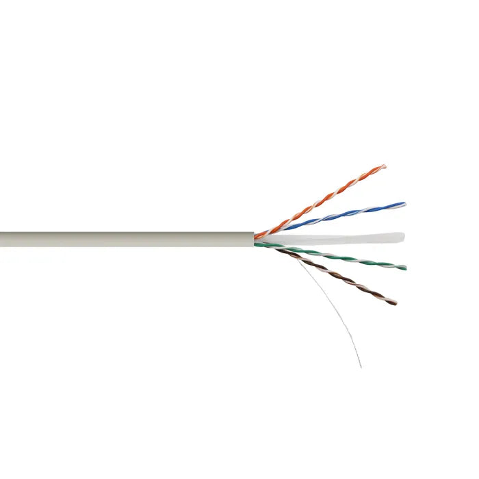 CAT6 Ethernet network cable with exposed twisted pairs for data transmission