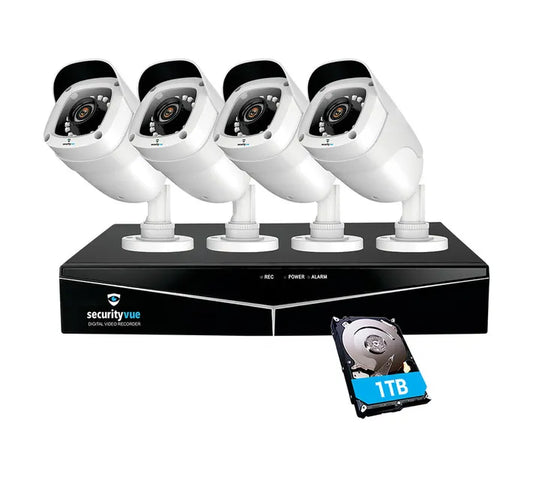 SECURITYVUE PRO HD CCTV SYSTEM-8CH DIGITAL
