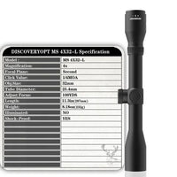 DISCOVERY MS 4X32-L SCOPE - NeonSales {{ shop.shopifyCountryName }}