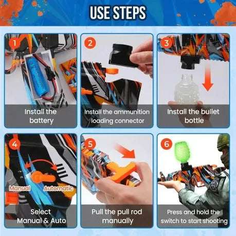 ERXIMOFU ELECTRIC GEL BLASTER GUN - 9911