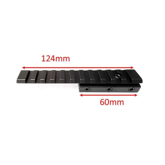 DOVETAIL TO PICATINNY ADAPTER WITH OVERHANG - NeonSales {{ shop.shopifyCountryName }}