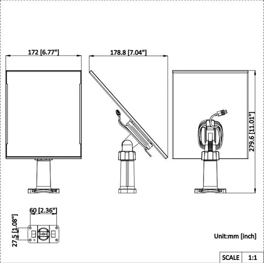 HIKVISION SOLAR 4MP 4G BULLET CAMERA - DS-2CFS04