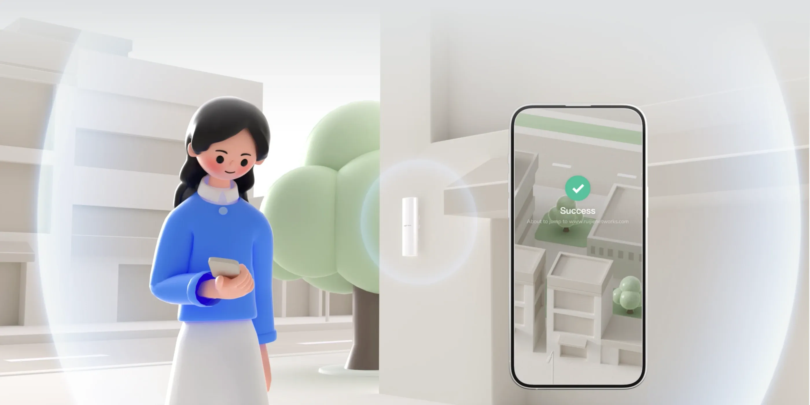 RUIJIE RG-RAP62-OD ACCESS POINT-AX3000 WIFI6 IP6