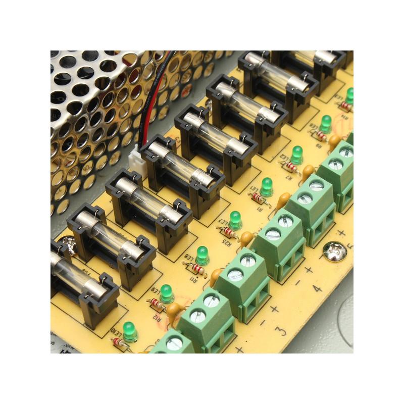 INDOOR 9 WAY P/SUPPLY- 12V/10A - NeonSales {{ shop.shopifyCountryName }}