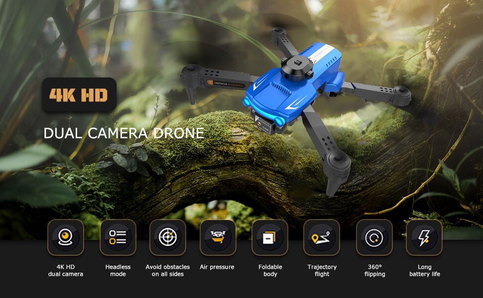 INDOOR DRONE (XT2) 4K HD PHOTO/VIDEO WITH CONTROL - NeonSales {{ shop.shopifyCountryName }}