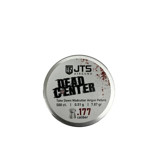 JTS DEAD CENTRE .177 - 7.85GR 500'S PELLETS - NeonSales {{ shop.shopifyCountryName }}