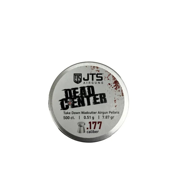 JTS DEAD CENTRE .177 - 7.85GR 500'S PELLETS - NeonSales {{ shop.shopifyCountryName }}