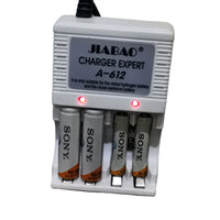JIABAO A636 AA/ AAA 9V BATTERY CHARGER - NeonSales {{ shop.shopifyCountryName }}