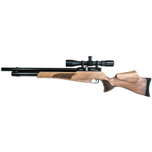 JKHAN NOBLESSE STD WALNUT STOCK PCP RIFLE .22CAL - NeonSales {{ shop.shopifyCountryName }}