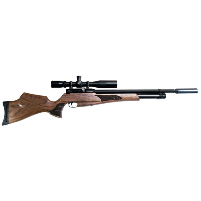 JKHAN NOBLESSE STD WALNUT STOCK PCP RIFLE .22CAL - NeonSales {{ shop.shopifyCountryName }}