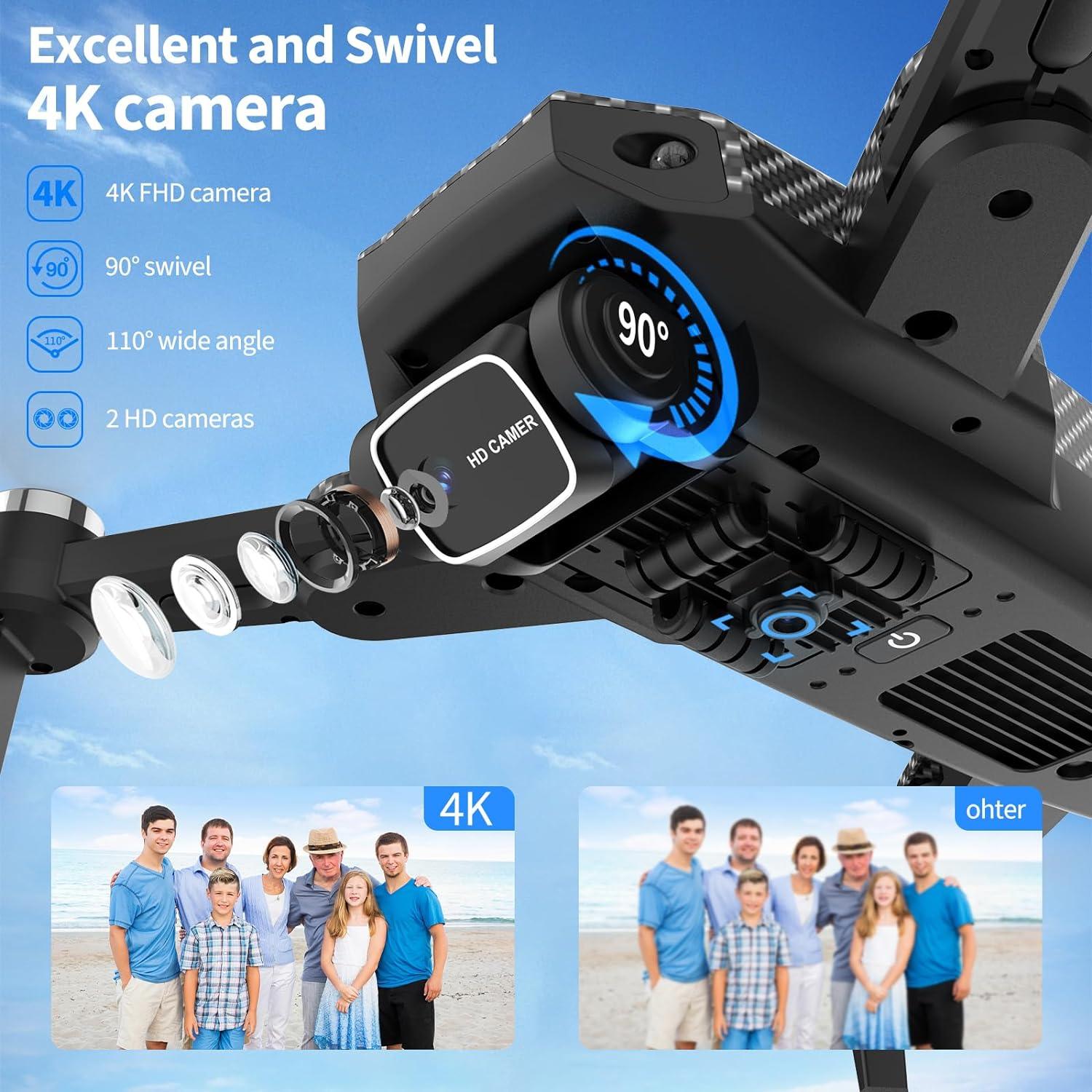 JS30 4K ULTRA HD DUAL CAMERA DRONE W/ 360 OA - NeonSales {{ shop.shopifyCountryName }}