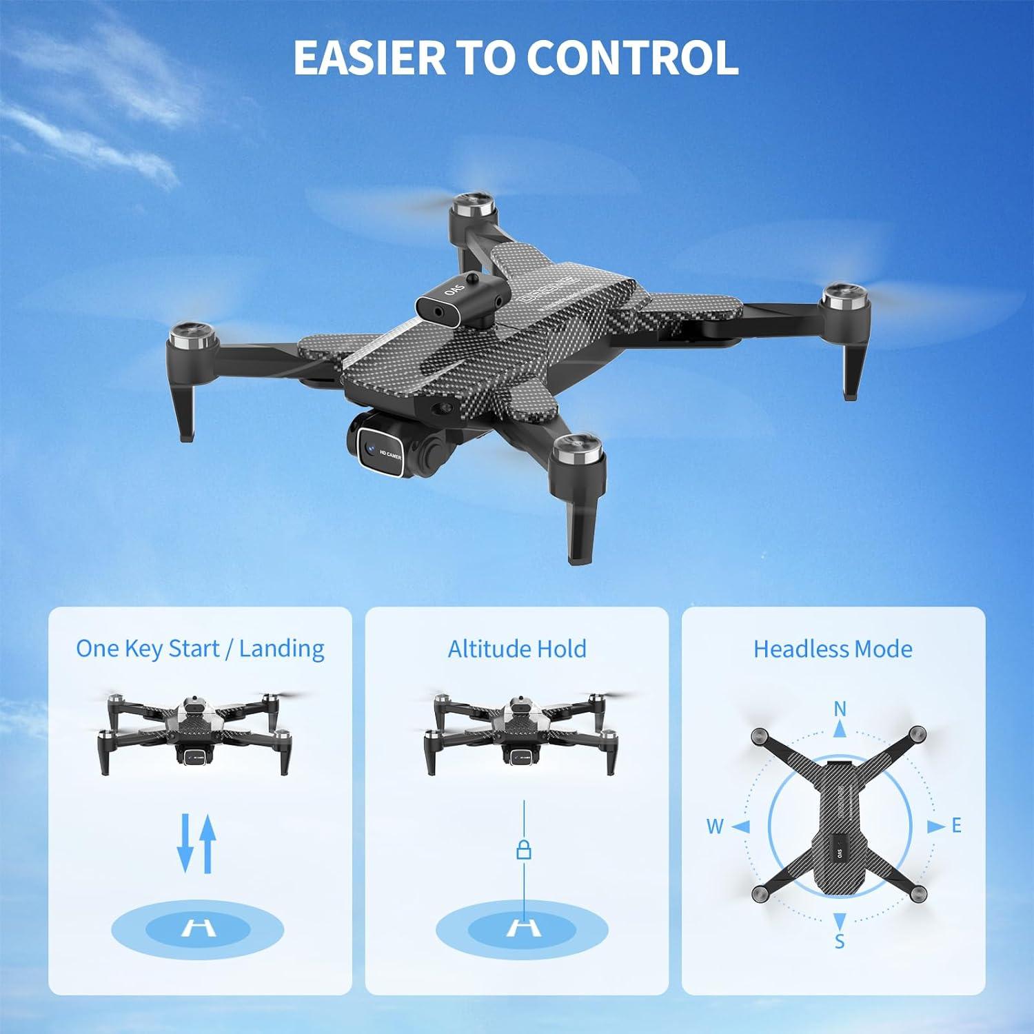 JS30 4K ULTRA HD DUAL CAMERA DRONE W/ 360 OA - NeonSales South Africa