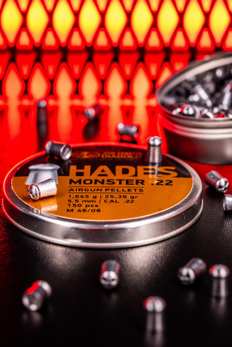 JSB .22 CAL DIABOLO HADES MONSTER 25.39GR - 150's - NeonSales {{ shop.shopifyCountryName }}