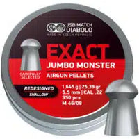 JSB .22 MONSTER REDESIGNED SHALLOW 25.39GR - 200's - NeonSales {{ shop.shopifyCountryName }}