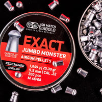 JSB .22 MONSTER REDESIGNED SHALLOW 25.39GR - 200's - NeonSales {{ shop.shopifyCountryName }}