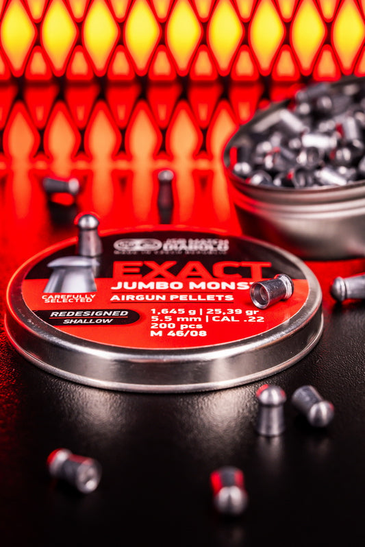 JSB .22 MONSTER REDESIGNED SHALLOW 25.39GR - 200's - NeonSales {{ shop.shopifyCountryName }}
