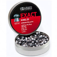 JSB .25 CAL EXACT KING HEAVY 33.95GR - 300's - NeonSales {{ shop.shopifyCountryName }}