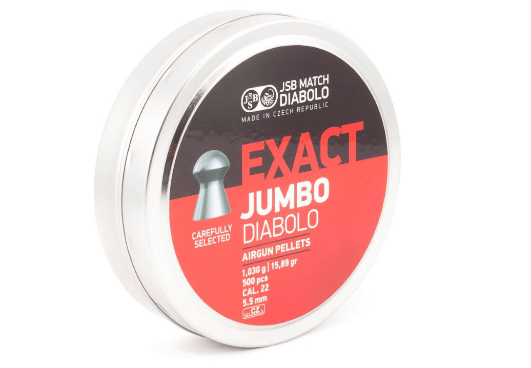 JSB 5.52MM EXACT JUMBO 15.89GR- 500'S - NeonSales {{ shop.shopifyCountryName }}