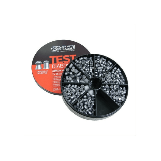 JSB DIABOLO TEST PACK, 7X WEDGES (30's) - .22 CAL - NeonSales {{ shop.shopifyCountryName }}