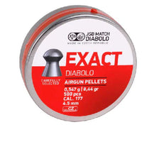 JSB EXACT DIABOLO .177 (4.53MM) 8.44GR - 500's - NeonSales {{ shop.shopifyCountryName }}