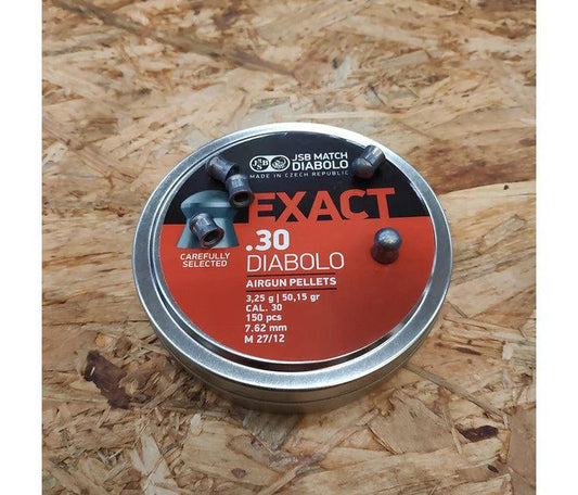 JSB EXACT DIABOLO 7.62MM (44.75GR) - 150's - NeonSales {{ shop.shopifyCountryName }}