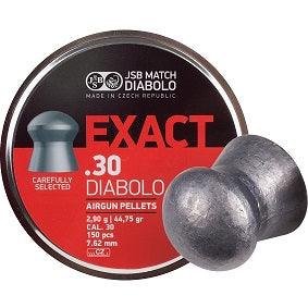 JSB EXACT DIABOLO 7.62MM (44.75GR) - 150's - NeonSales South Africa