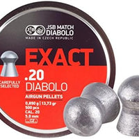 JSB Diabolo Exact .20 13.73 grain pellets - product tin