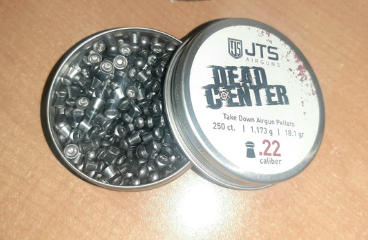 JTS .22 CAL DEAD CENTER® PRECISION 18.1GR - 250's - NeonSales {{ shop.shopifyCountryName }}