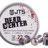 JTS .22 CAL DEAD CENTER® PRECISION 21.53GR - 250's - NeonSales {{ shop.shopifyCountryName }}