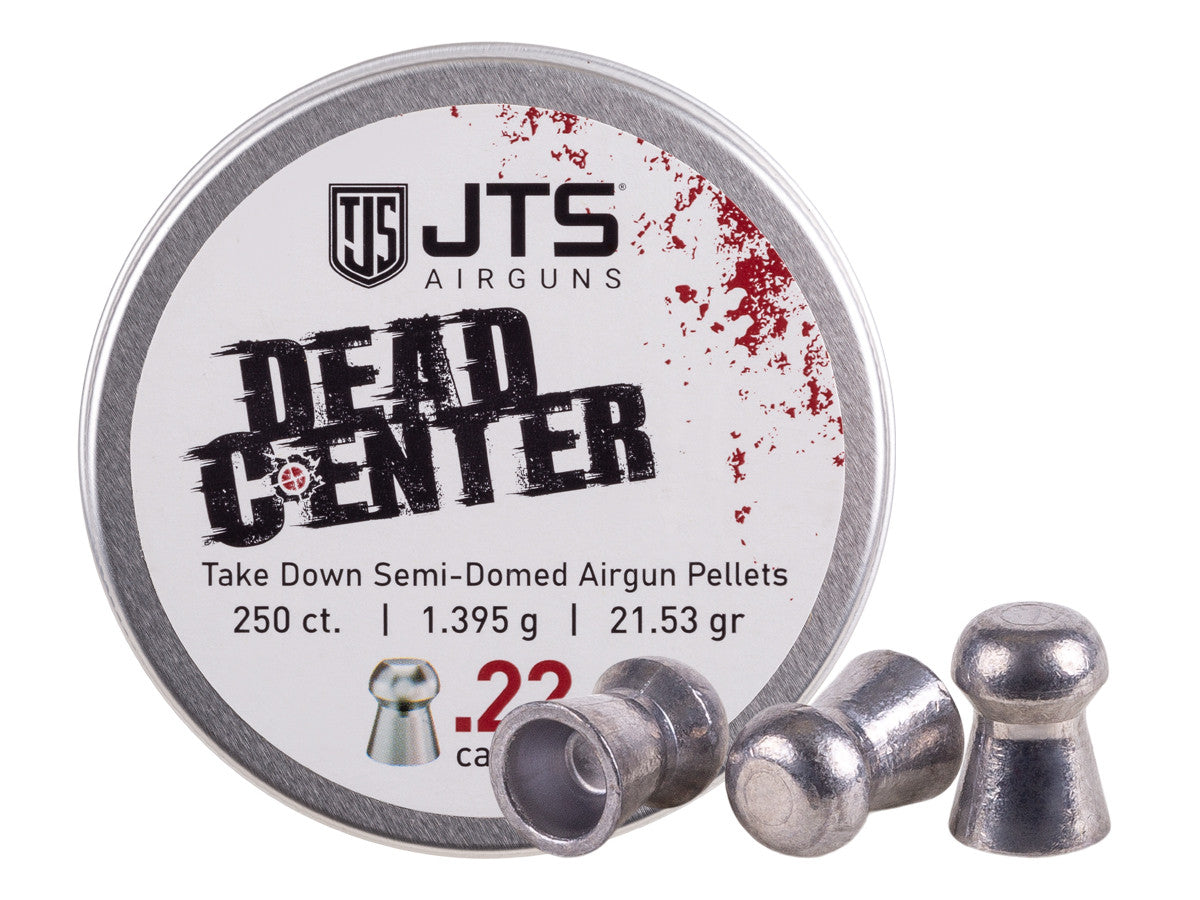 JTS .22 CAL DEAD CENTER® PRECISION 21.53GR - 250's - NeonSales {{ shop.shopifyCountryName }}