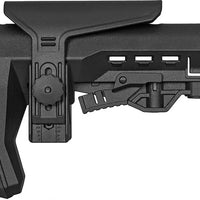 Key Arma ATOM-CP black buttstock with adjustable cheek riser