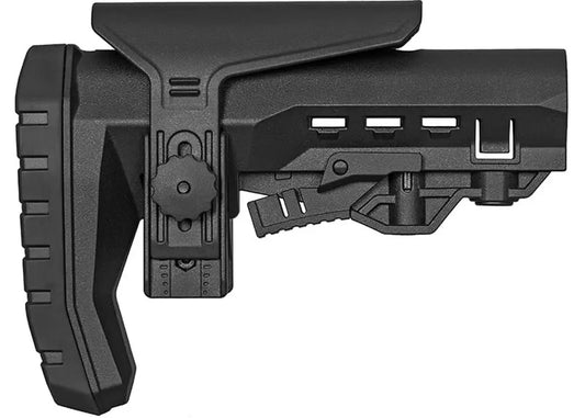 Key Arma ATOM-CP black buttstock with adjustable cheek riser