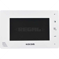 KOCOM 4WIRE 7" COLOR HANDSFREE MONITOR WHITE - NeonSales {{ shop.shopifyCountryName }}