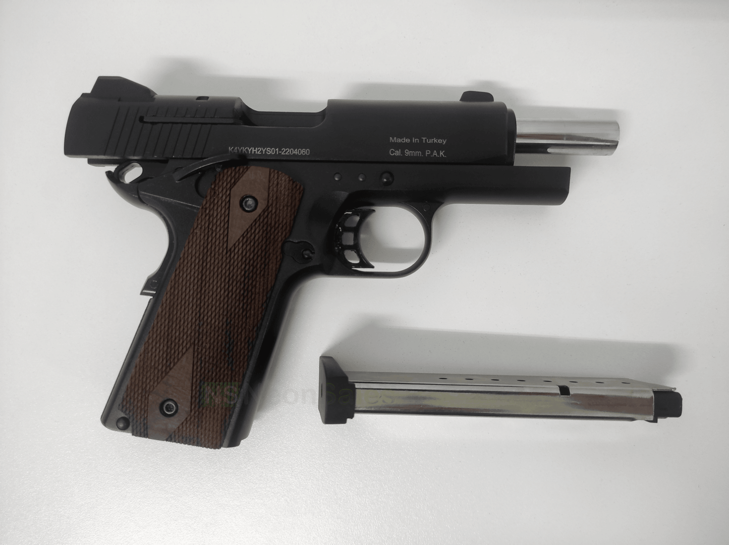 KUZEY 911SX#1 BLANK GUN - BLACK CONTROLS - NeonSales {{ shop.shopifyCountryName }}