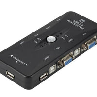 ANDOWL Q-KVM4 USB KVM SWITCH-4 PORT VGA - NeonSales {{ shop.shopifyCountryName }}