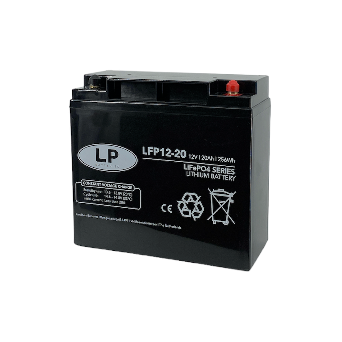 LFP12-20 12V 20Ah LiFePO4 lithium battery
