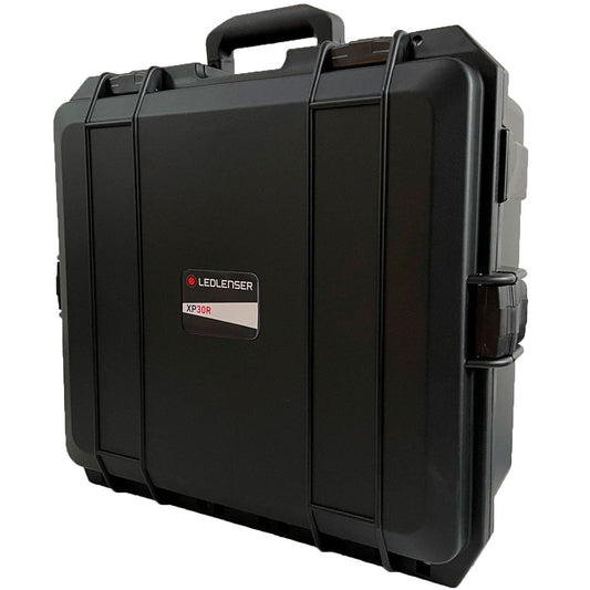 Ledlenser XP30R black hard-shell transport case