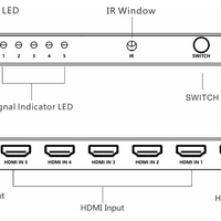 LENKENG 5 IN1 HDMI SELECTOR LKV501-V3.0 - NeonSales {{ shop.shopifyCountryName }}
