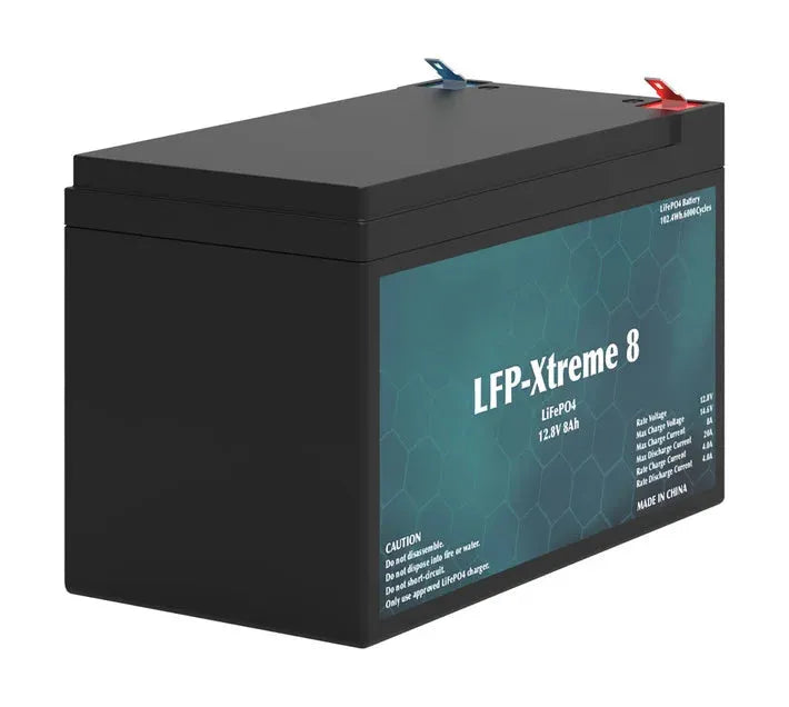 LFP-XTREME 8 12.8V 8AH LIFEPO4 BATTERY - NeonSales {{ shop.shopifyCountryName }}