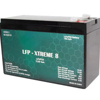 LFP-XTREME 8 12.8V 8AH LIFEPO4 BATTERY - NeonSales {{ shop.shopifyCountryName }}