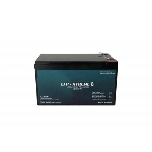 LFP-XTREME 8 12.8V 8AH LIFEPO4 BATTERY - NeonSales {{ shop.shopifyCountryName }}