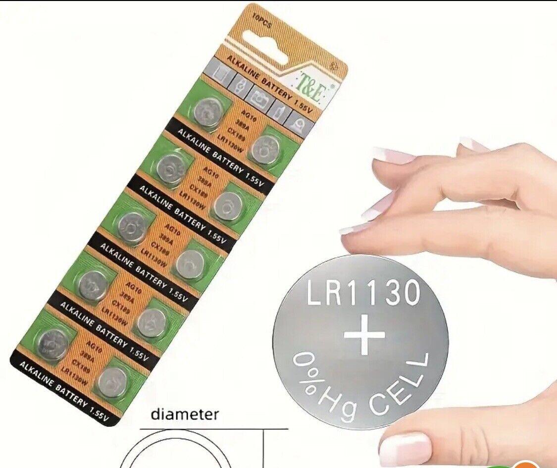 LR1130 / AG10 ALKALINE BATTERY 1.55V 1's - NeonSales {{ shop.shopifyCountryName }}
