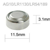 LR1130 / AG10 ALKALINE BATTERY 1.55V 1's - NeonSales {{ shop.shopifyCountryName }}