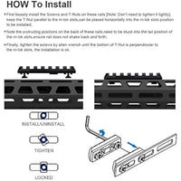 M-LOK TO PICATINNY ADAPTER, 5 SLOT - NeonSales {{ shop.shopifyCountryName }}