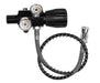 M18X1.5 DUAL GAUGE HPA FILL STATION - ALUMINIUM