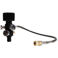 M18X1.5 DUAL GAUGE HPA FILL STATION - ALUMINIUM